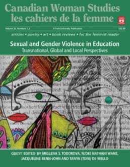 Sexual and Gender Violence in Education Cover