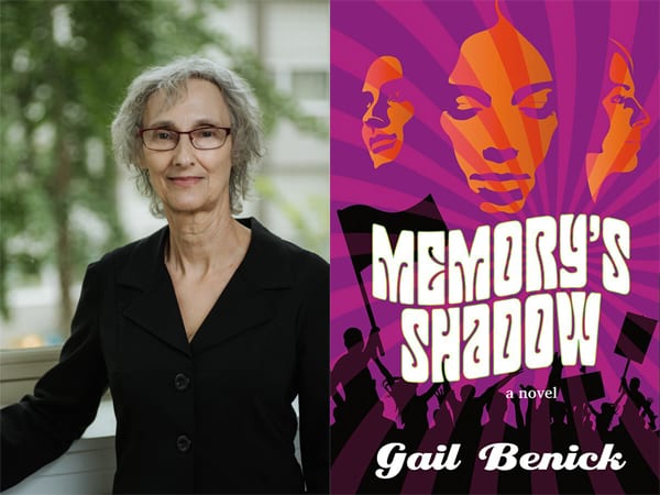 Gail Benick and book cover