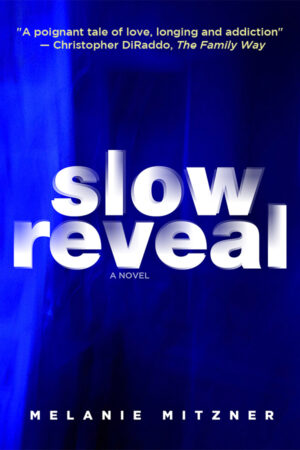 vibrant blue background with title Slow Reveal