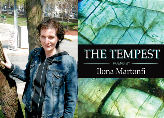 Ilona Martonfi and her new book, The Tempest