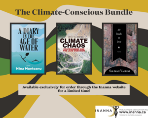 Inanna Climate Conscious Book Bundle promo featuring book covers