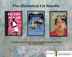 Inanna Historical Lit Bundle promo with book covers